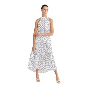 brave+true Greta Navy Circle Maxi Dress Size XS NWT Nordstrom Australia